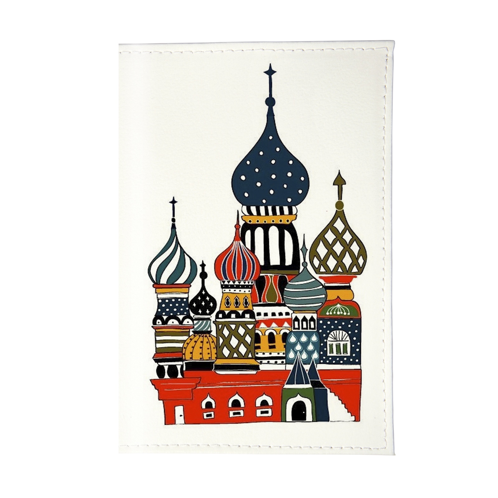 фото Обложка для паспорта Mitya Veselkov OZAM, белый