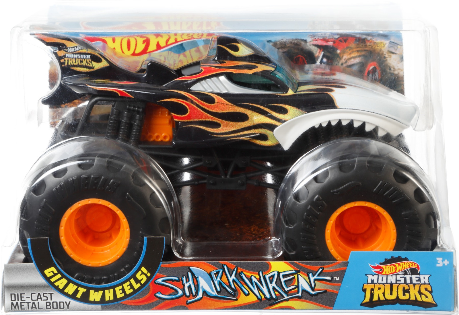 hot wheels monster truck shark