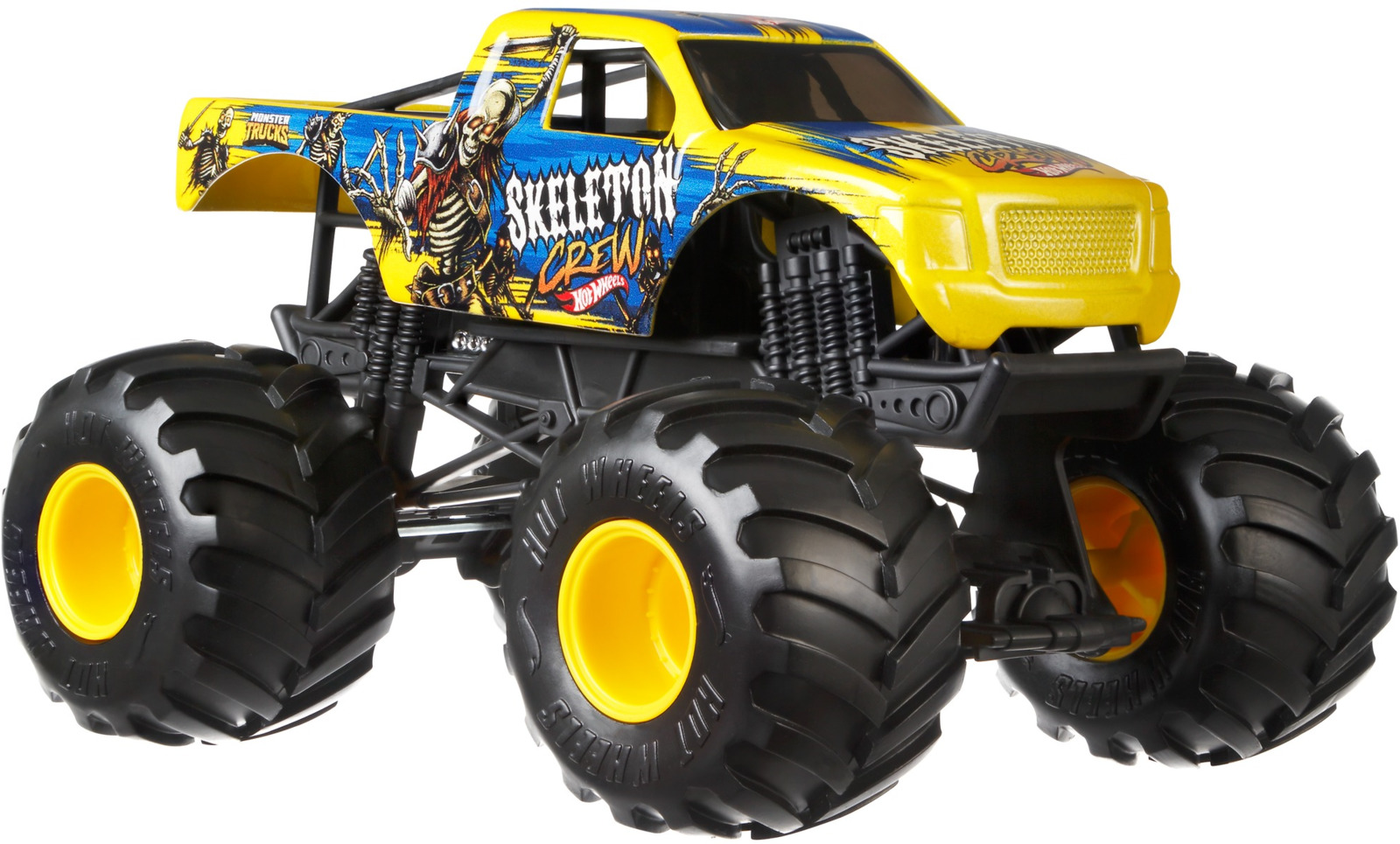 monster truck skeleton