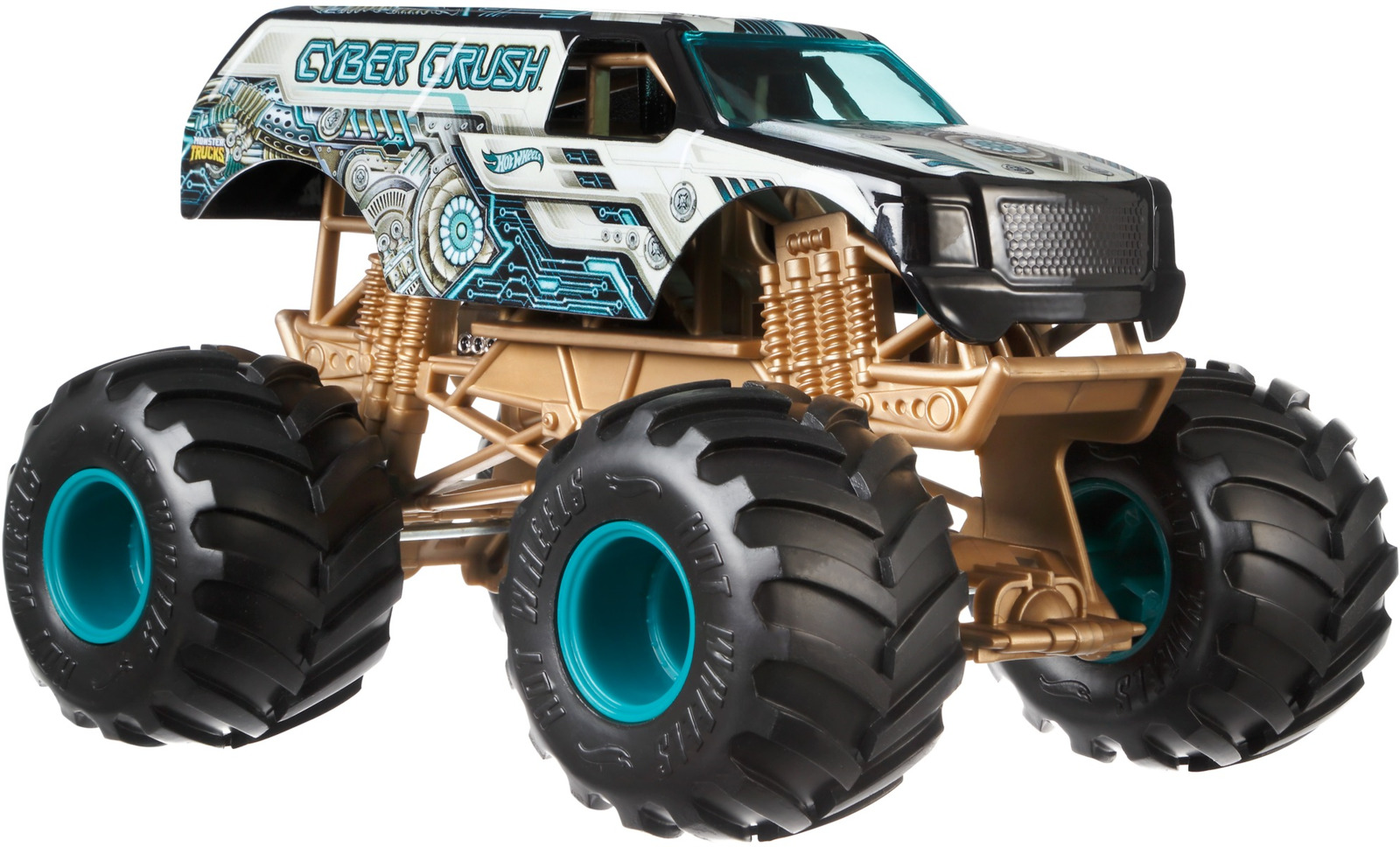 фото Машинка Hot Wheels Monster Trucks Cyber Crush, FYJ83_GCX17