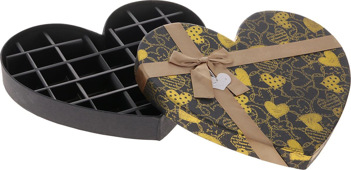 фото Подарочная упаковка "Сердце", разноцветный Иу жусима крафтс кампани лимитед
