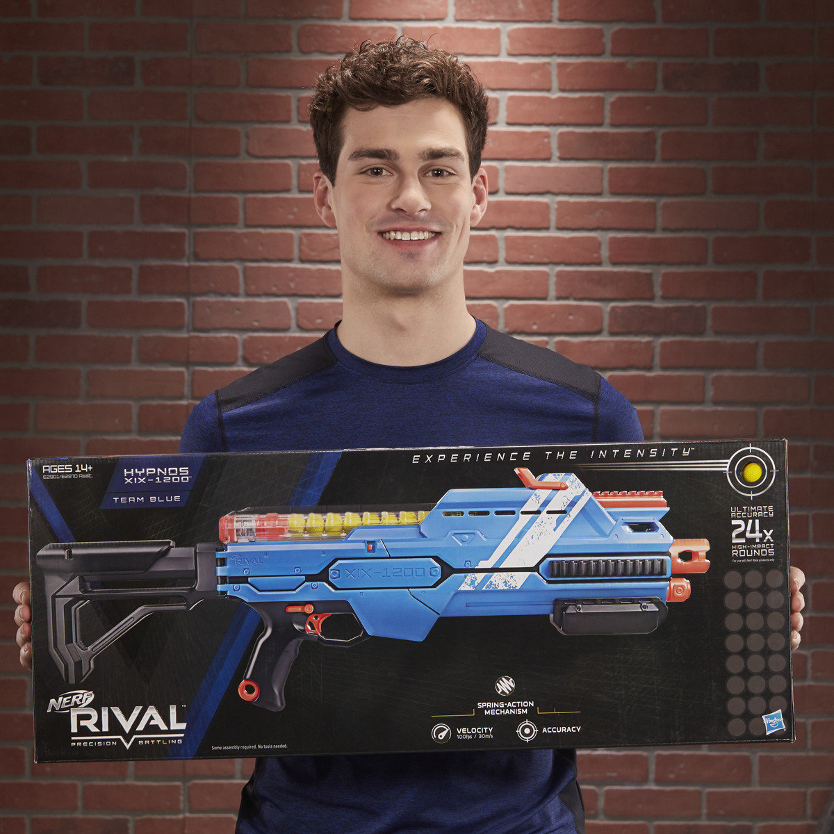 фото Бластер Nerf Rival "Гипноз", E2870121, с шариками