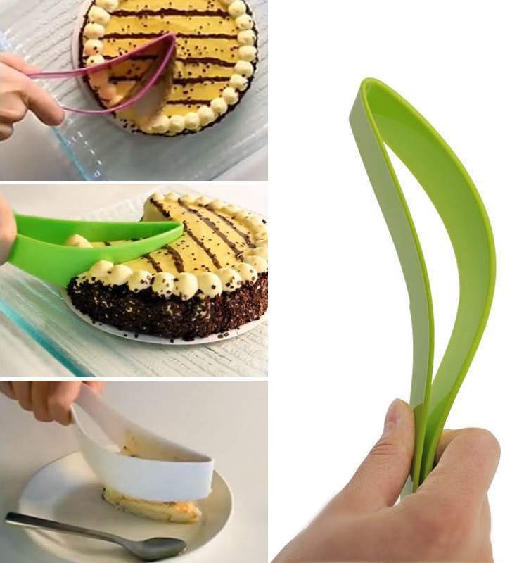 фото Нож для торта Fidget Go "Мелодия", зеленый