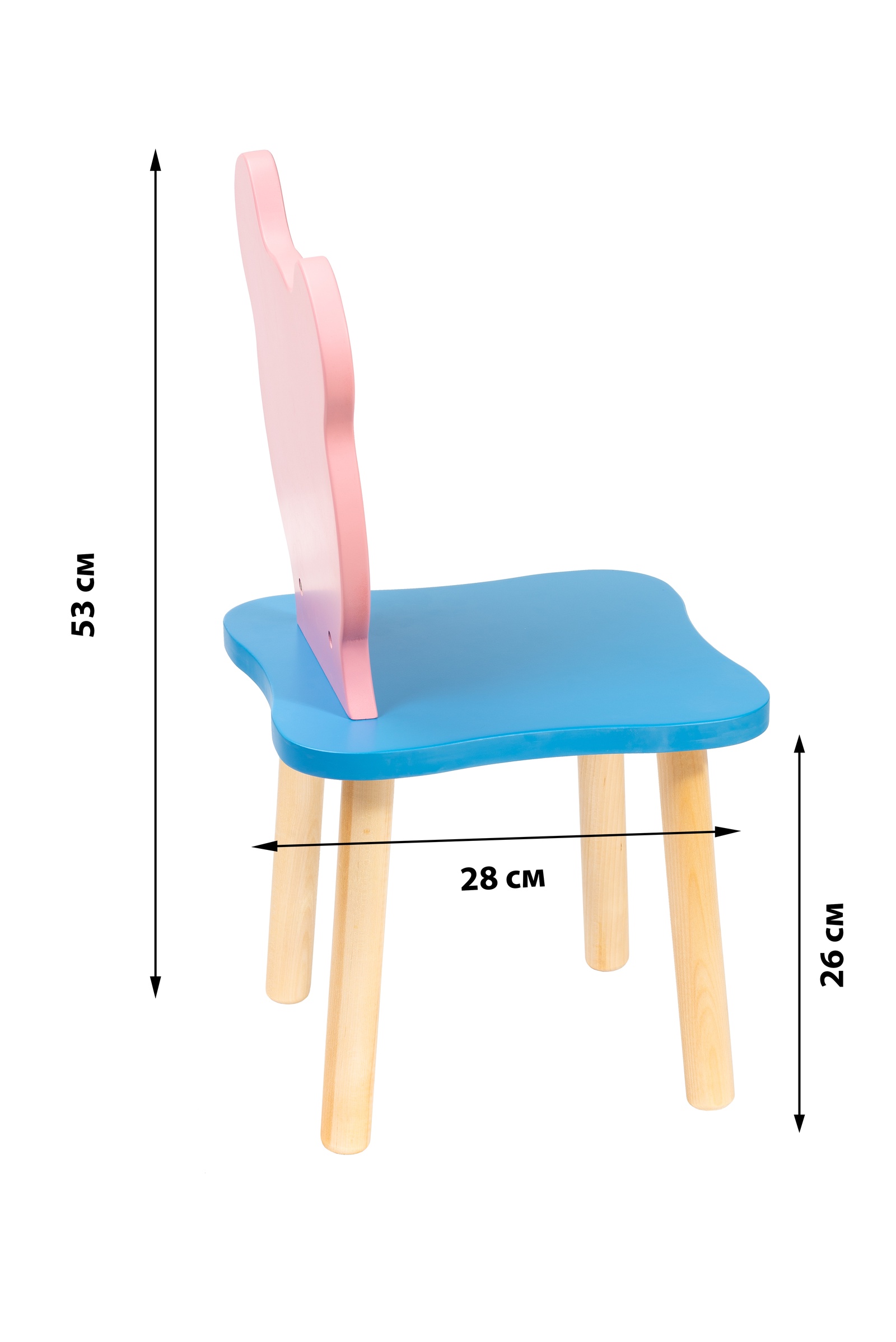 высота стула для ребенка 7 лет