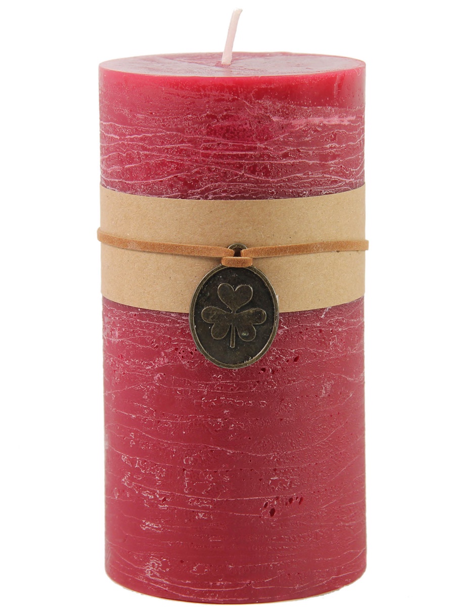 фото Свеча декоративная RICH LINE Home Decor Пуансетия-14, 743112, красный, розовый