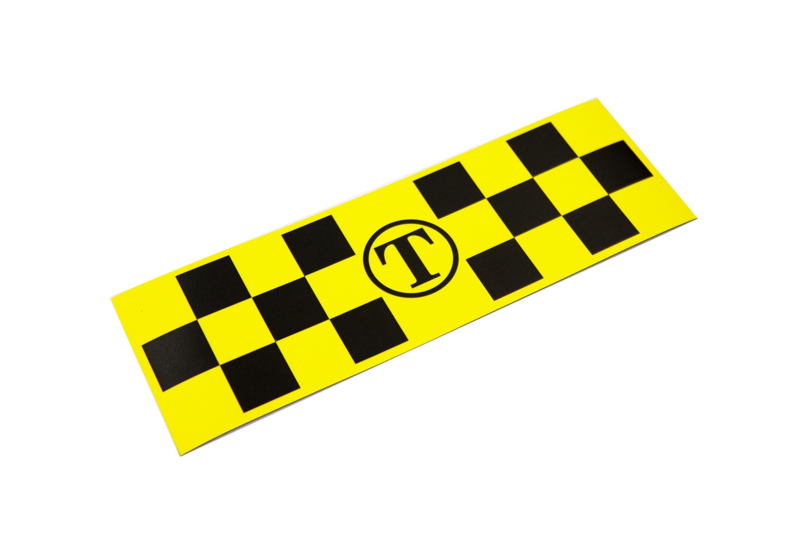 фото Магнит Простые Предметы такси дляпритяжения клиентов, 300х100, желтый
