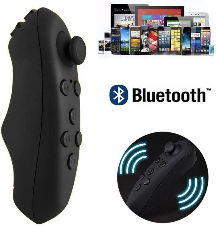 фото Пульт дистанционного управления мобильного телефона, Bluetooth Remote Controller, геймпад, цвет черный, Fidget Go