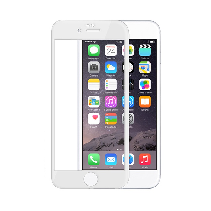 фото Защитное стекло Devia Jade Full Screen Tempered Glass 0.26мм для Apple iPhone 7/8, белый