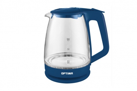 Электрический чайник Optima EK-1718G, темно-синий