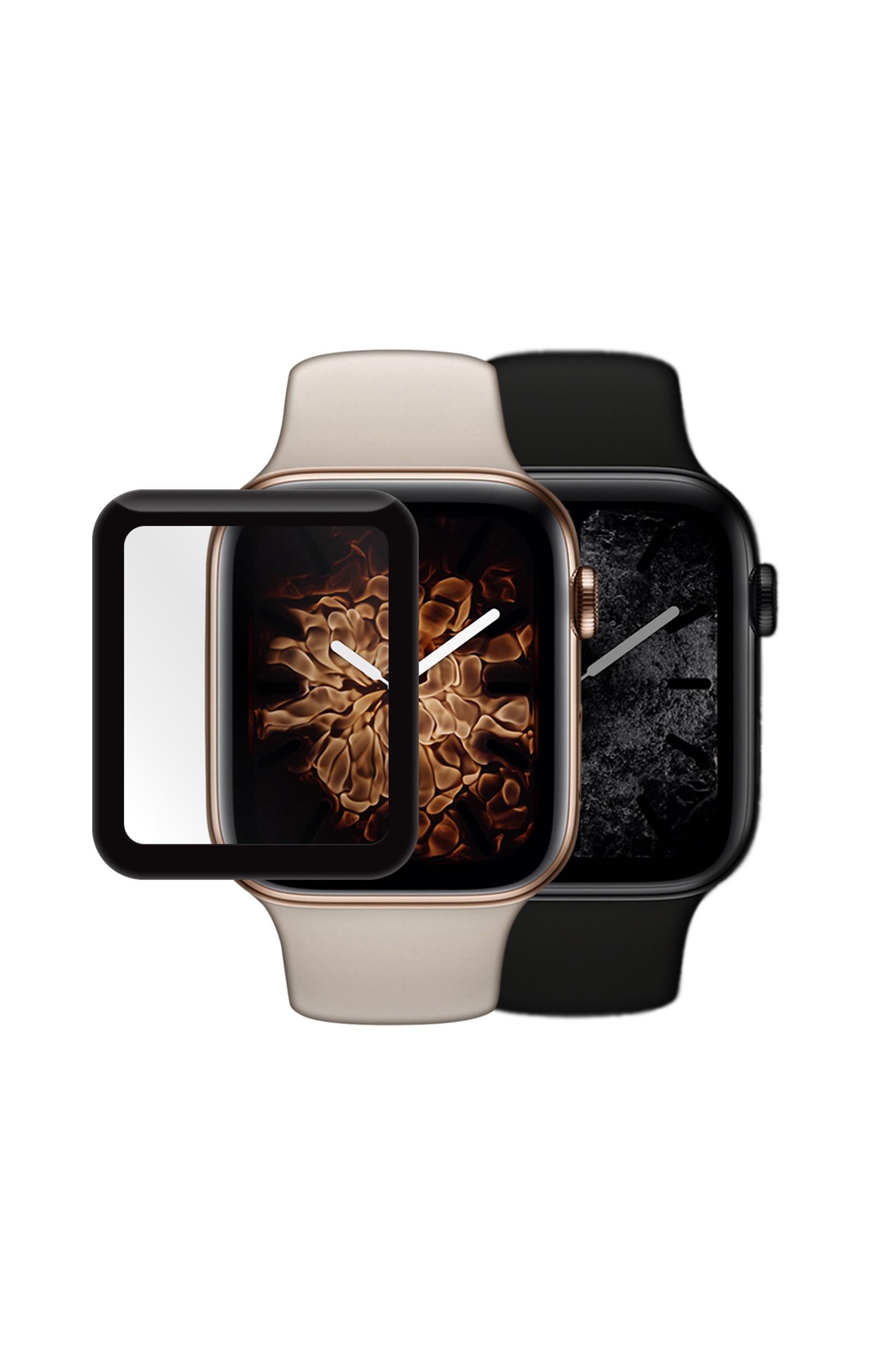 фото Защитное стекло Mobius Apple Watch 4 44 mm, черный