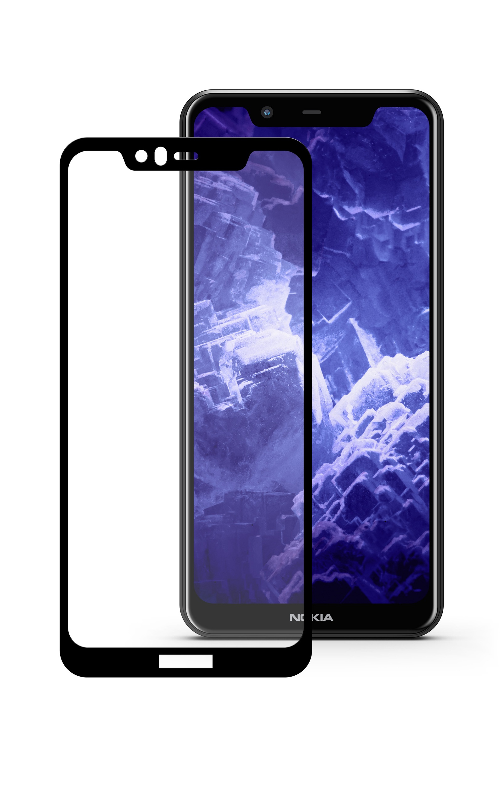 фото Защитное стекло Mobius для Nokia 5.1 Plus 3D Full Cover (Black)