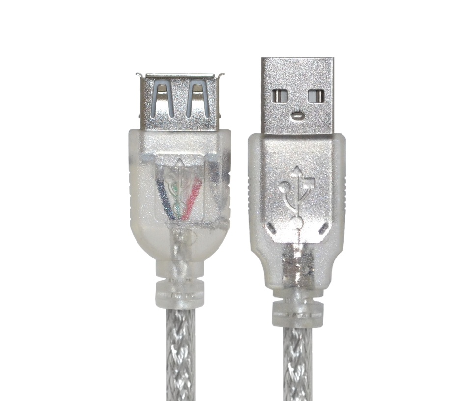 фото Greenconnect кабель шнур удлинитель USB 2.0 AM/AF, 28/24 AWG, 3.0м