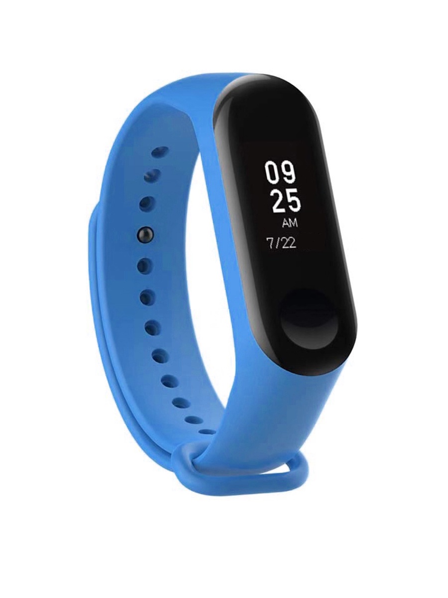 фото Ремешок для Xiaomi Mi Band 2. Голубой Yoho