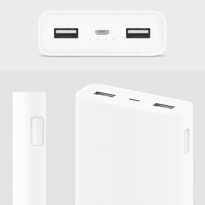 фото Xiaomi Mi Power Bank 2С PLM06ZM 20000 mAh White