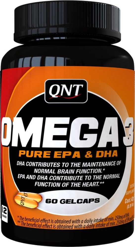 Omega 3 QNT Кью Эн Ти Омега 3, 60 капсул - характеристики, фото и отзывы по...