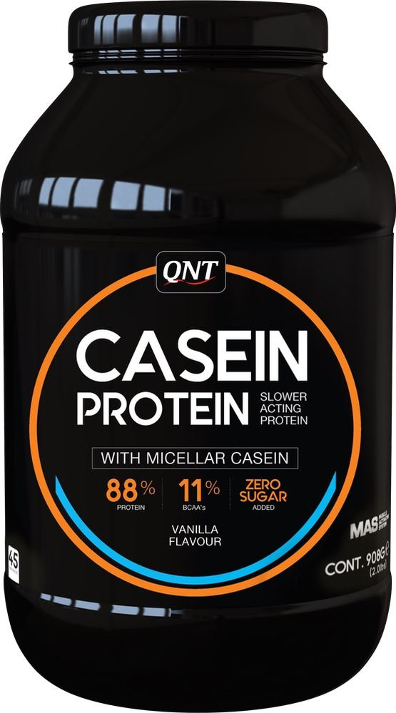 Протеин QNT Казеин Протеин ваниль, 908 г