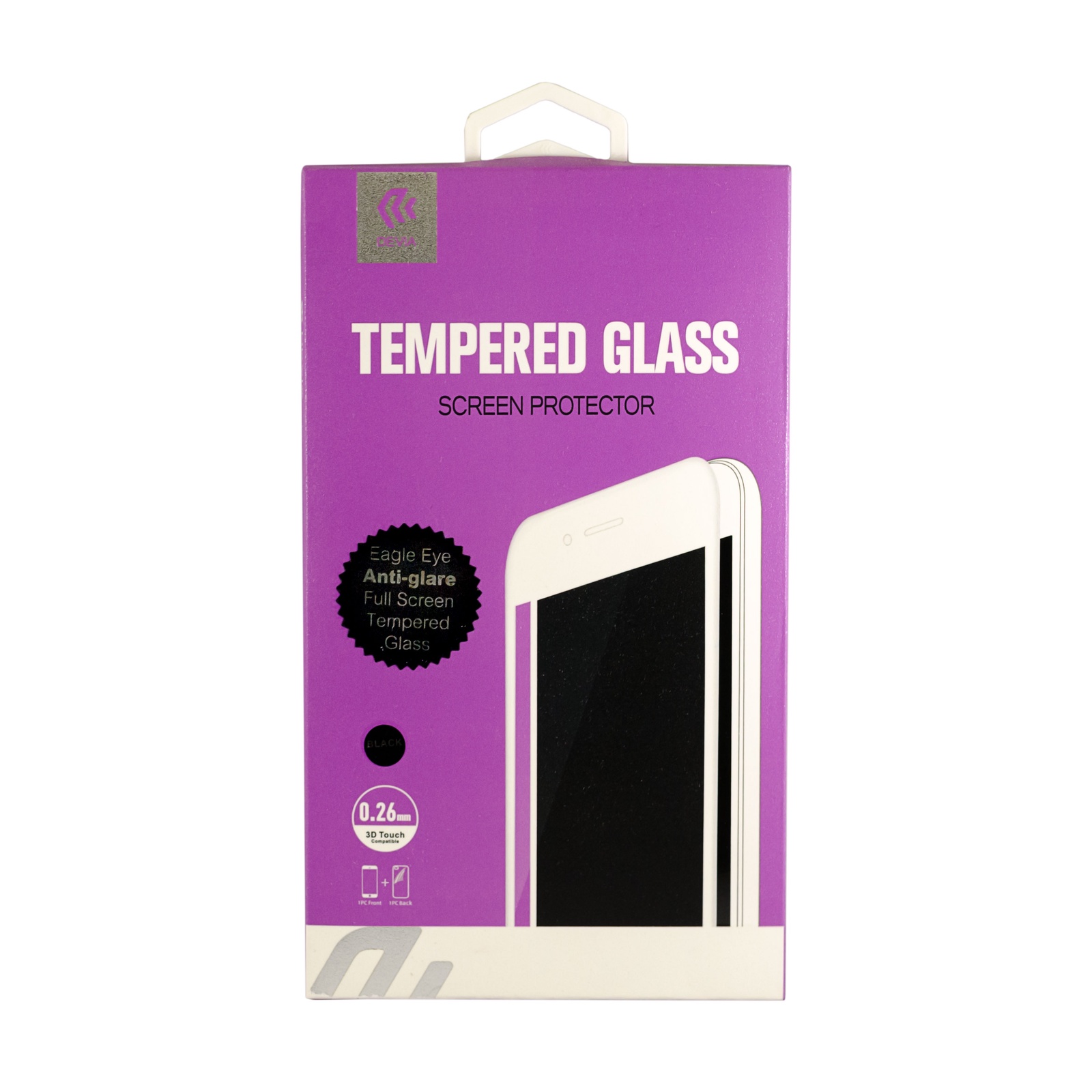 фото Защитное стекло Devia Eagle Eye Anti-Glare Full Screen Tempered Glass 0.26мм для Apple iPhone 7/8, белый