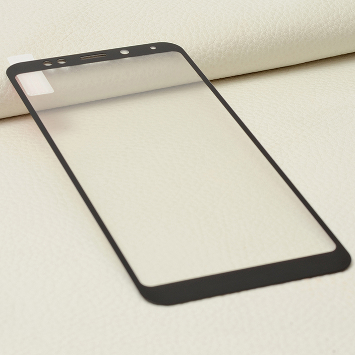 фото Защитное стекло полноклеевое FULL SCREEN для Xiaomi Redmi 5 Plus черное Gosso cases