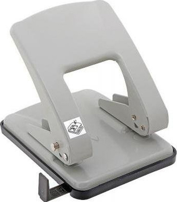 Дырокол Kw-Trio Stylish Heavy Duty 976L/GR металлический с линейкой, цвет серый Дырокол Kw-Trio Stylish Heavy Duty 976L/GR металлический с линейкой, цвет серый