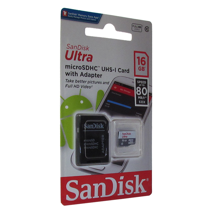 Sandisk microsdhc. SDSQUNS-016g-gn3ma карта памяти 16 ГБ MICROSDHC SANDISK. SDSQUNS-016g-gn3ma.