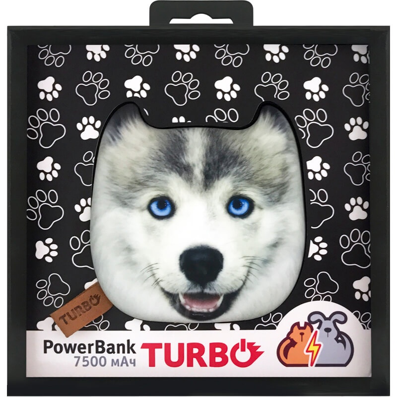 фото Внешний аккумулятор Turbo PowerBank Собака
