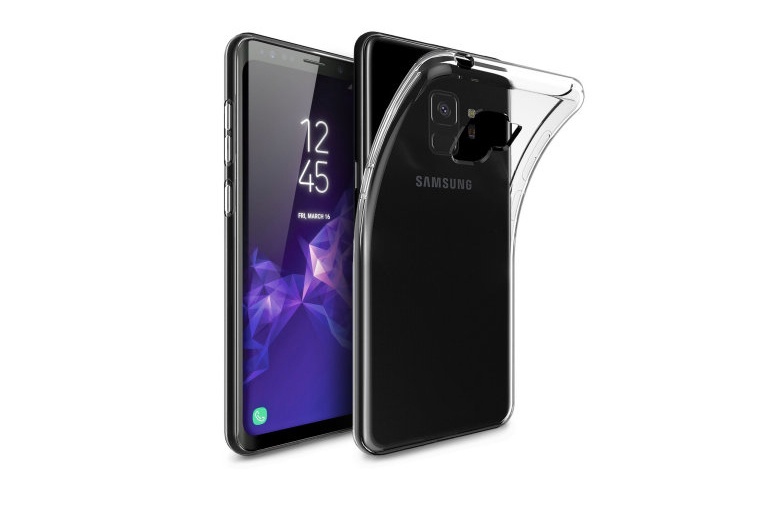 фото Чехол для сотового телефона Gurdini Чехол накладка силикон высокотехнологичный для Samsung S9, 905894, прозрачный No name