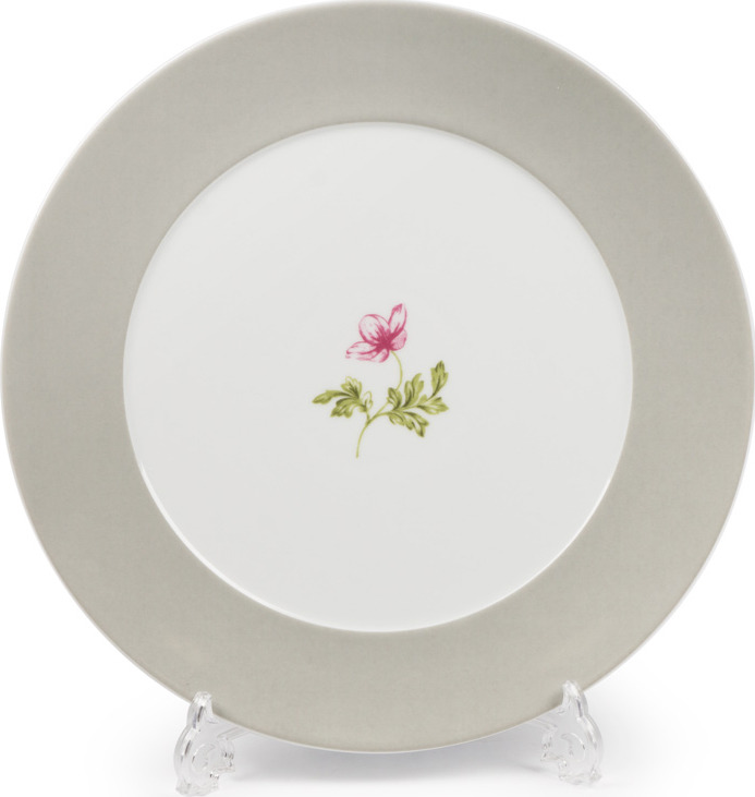 фото Блюдо La Rose des Sables Cocooning, 5800632 2375, белый, серый, салатовый, диаметр 32 см