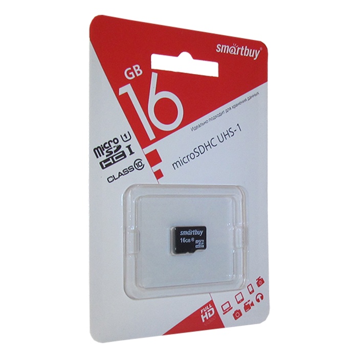 Smartbuy карта памяти micro sdhc 32gb smartbuy class 10 uhs i adp