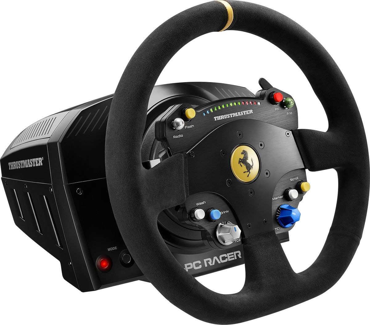 фото Руль игровой Thrustmaster TS-PC Racer Ferrari 488 + Ручной тормоз Tssh Sequential Shifter & Handbrake, PC, THR95