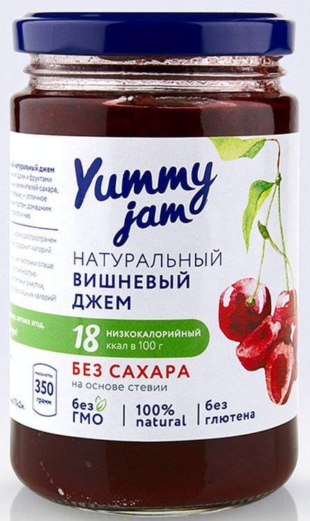 Джем Yummy Jam вишневый, 350 г