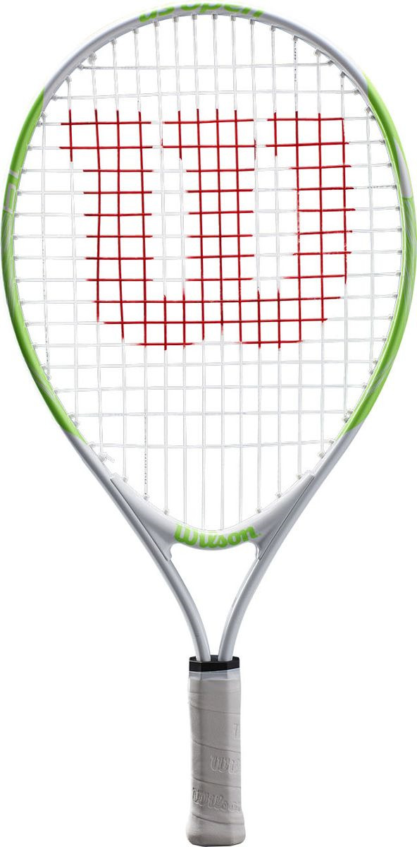 Ракетка для большого тенниса Wilson Us Open 19 Tns Rkt W/O Cvr, WRT20300U, белый, салатовый Ракетка для большого тенниса Wilson Us Open 19 Tns Rkt W/O Cvr, WRT20300U, белый, салатовый