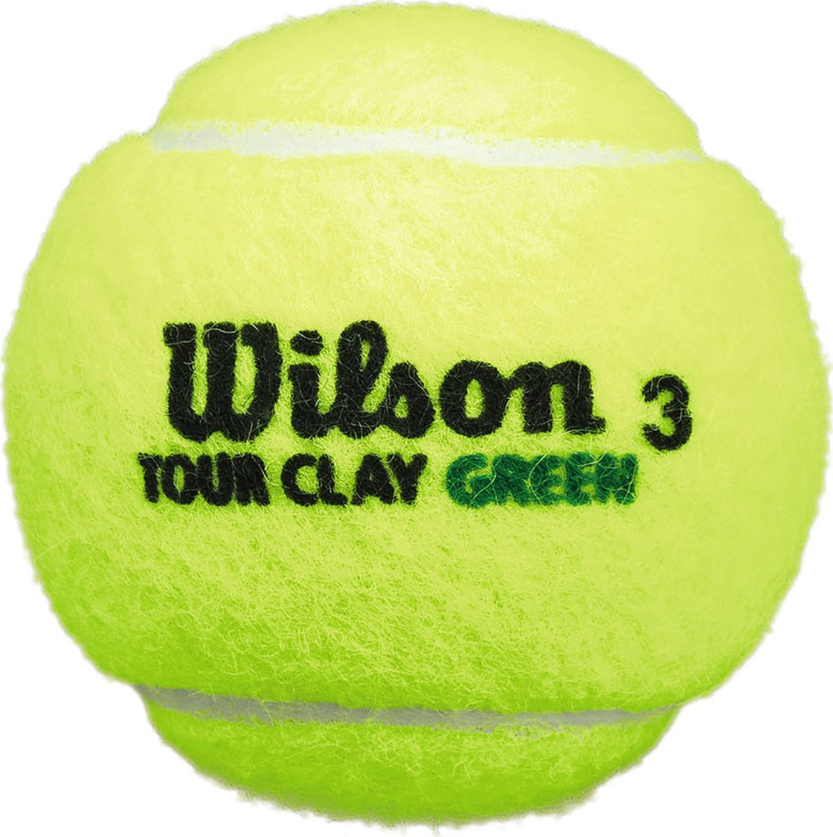 фото Мяч теннисный Wilson Tour Clay, WRT108900, желтый, 3 шт