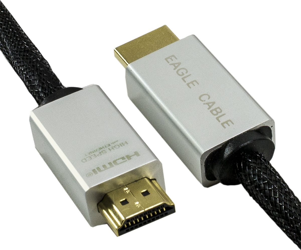 фото Кабель Eagle Cable Deluxe II, HDMI 2.0, 10012050, черный, 5 м