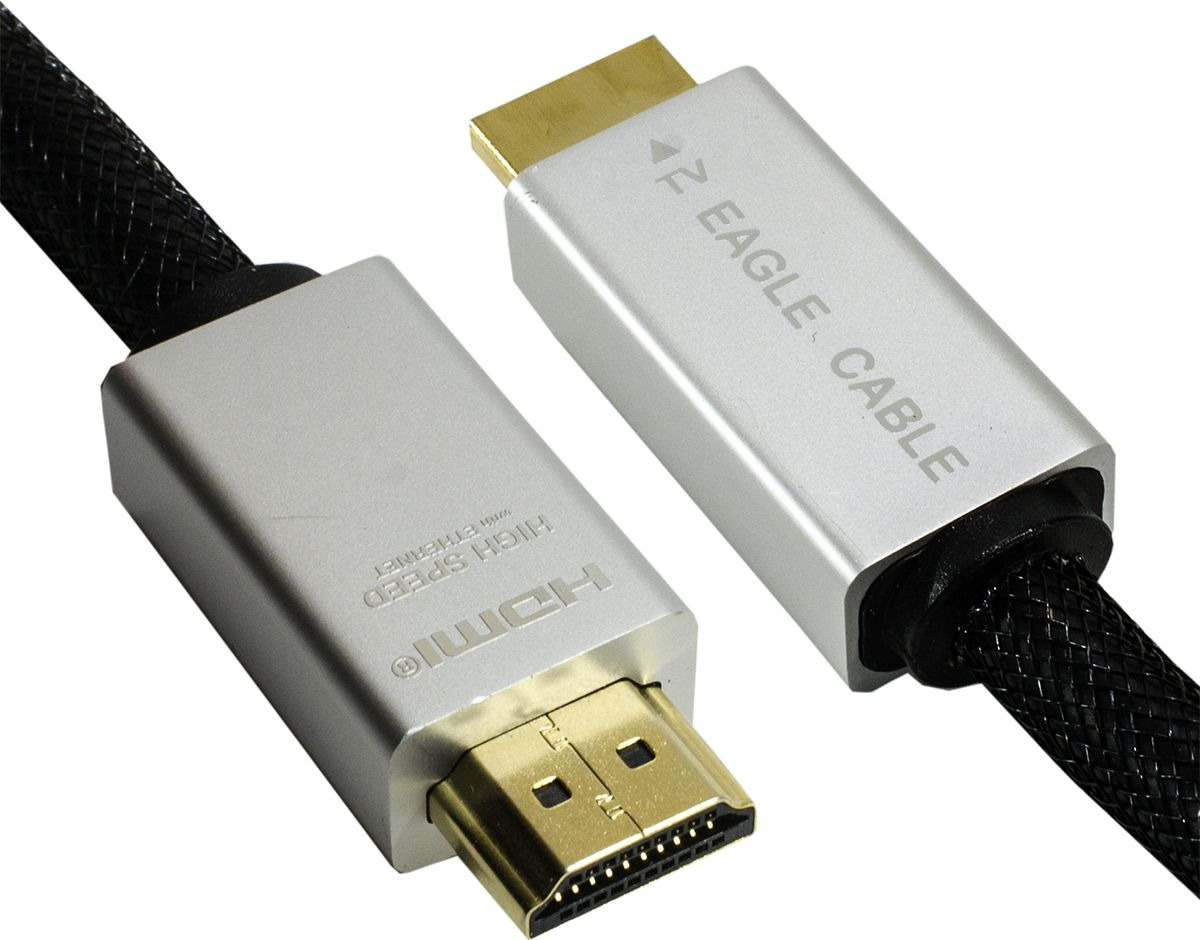 фото Кабель Eagle Cable Deluxe II, HDMI 2.0, 10012075, черный, 7,5 м