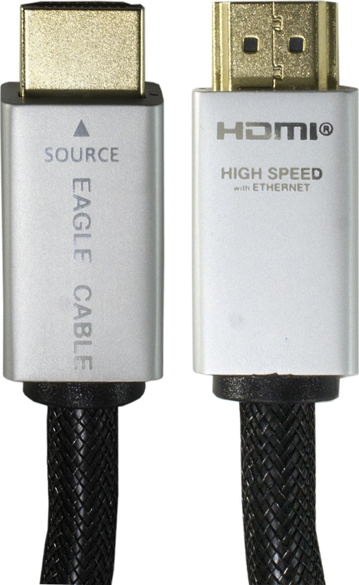 фото Кабель Eagle Cable Deluxe II, HDMI 2.0, 10012075, черный, 7,5 м