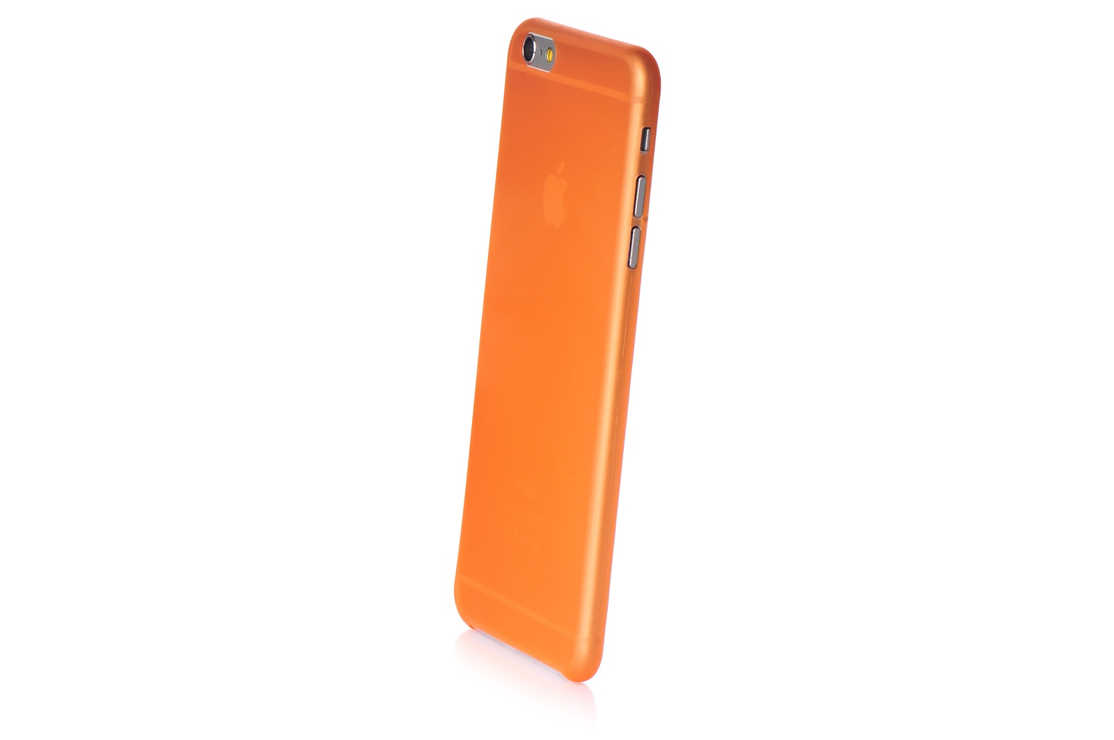 фото Чехол для сотового телефона Gurdini пластик 0.2mm 620095 для Apple iPhone 6 Plus/6S Plus 5.5", оранжевый No name
