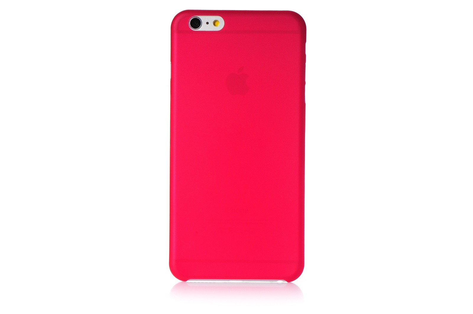 фото Чехол для сотового телефона Gurdini пластик 0.2mm 620092 для Apple iPhone 6 Plus/6S Plus 5.5", красный No name