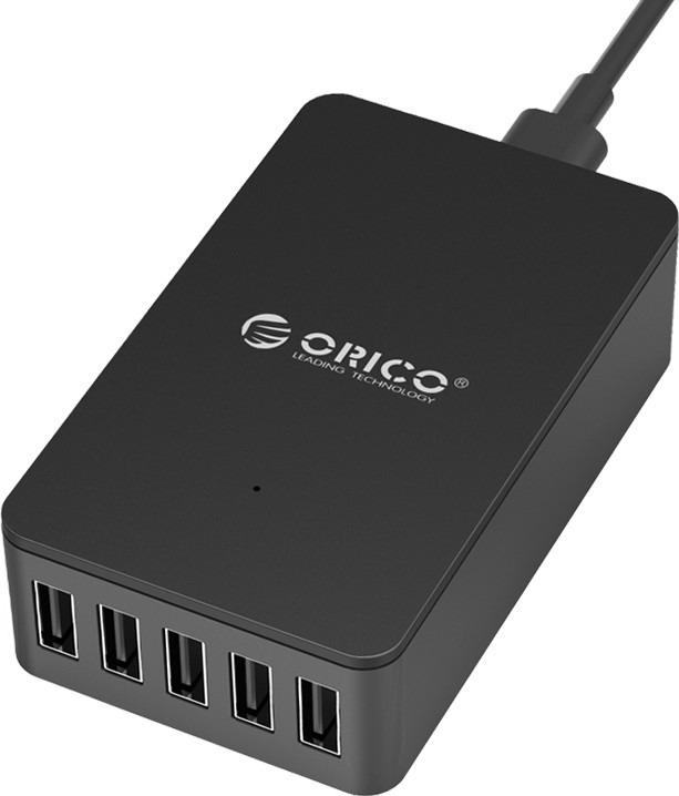 фото Зарядное устройство Orico CSE-5U, ORICO CSE-5U-BK, черный