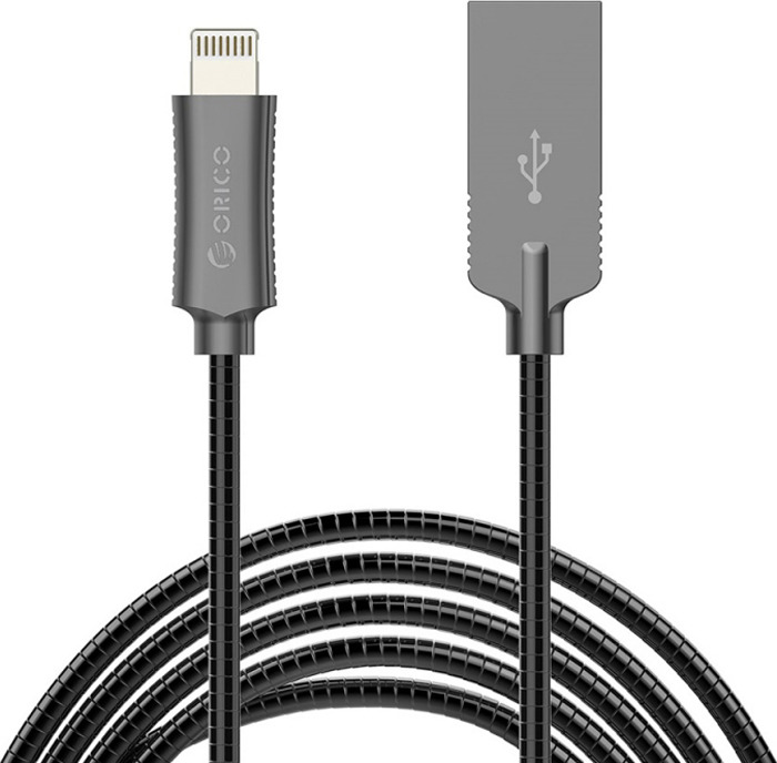 фото Кабель Orico LTS-10, Lightning - USB, 1 м, черный