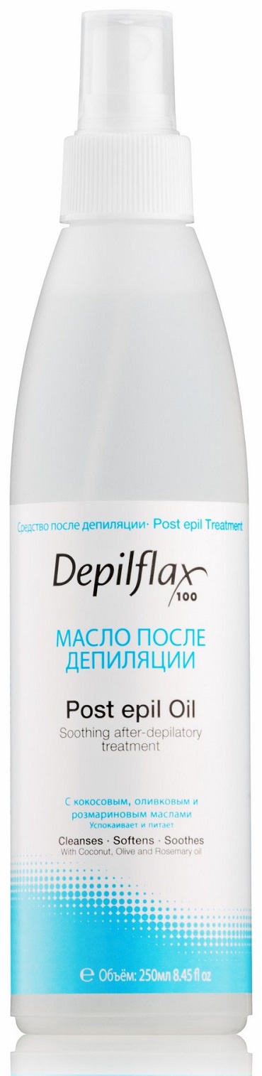 фото Масло после депиляции DEPILFLAX100 с розмарином 250 мл