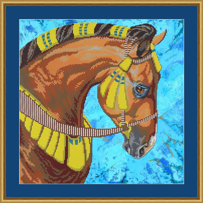Набор для вышивания Galla Collection «Лошадь», 35x35 см
