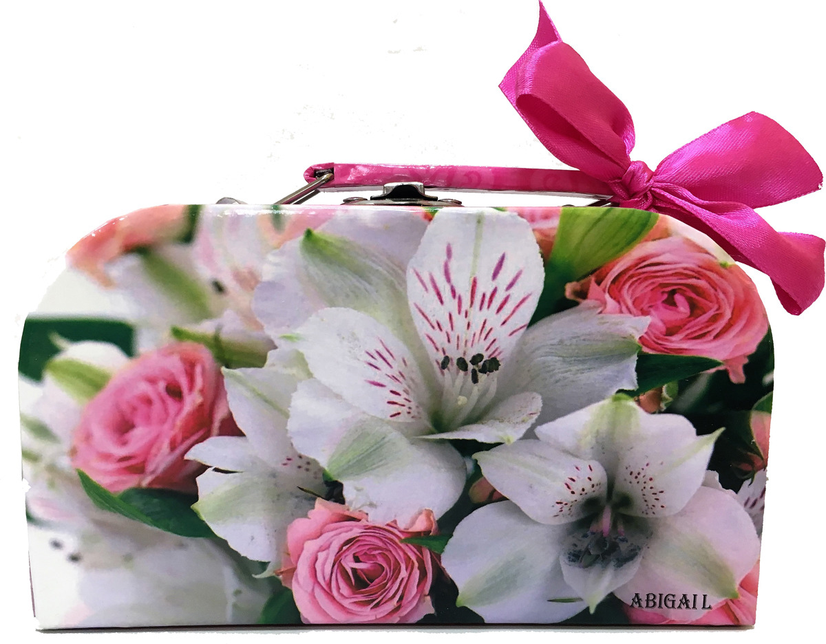 Чай листовой ABIGAIL Розы с орхидеями, в кейсе, 85 г