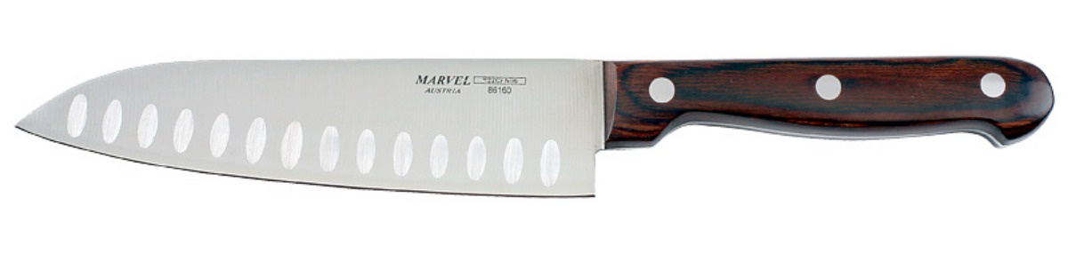 фото Нож столовый Marvel SANTOKU, длина лезвия 16 см