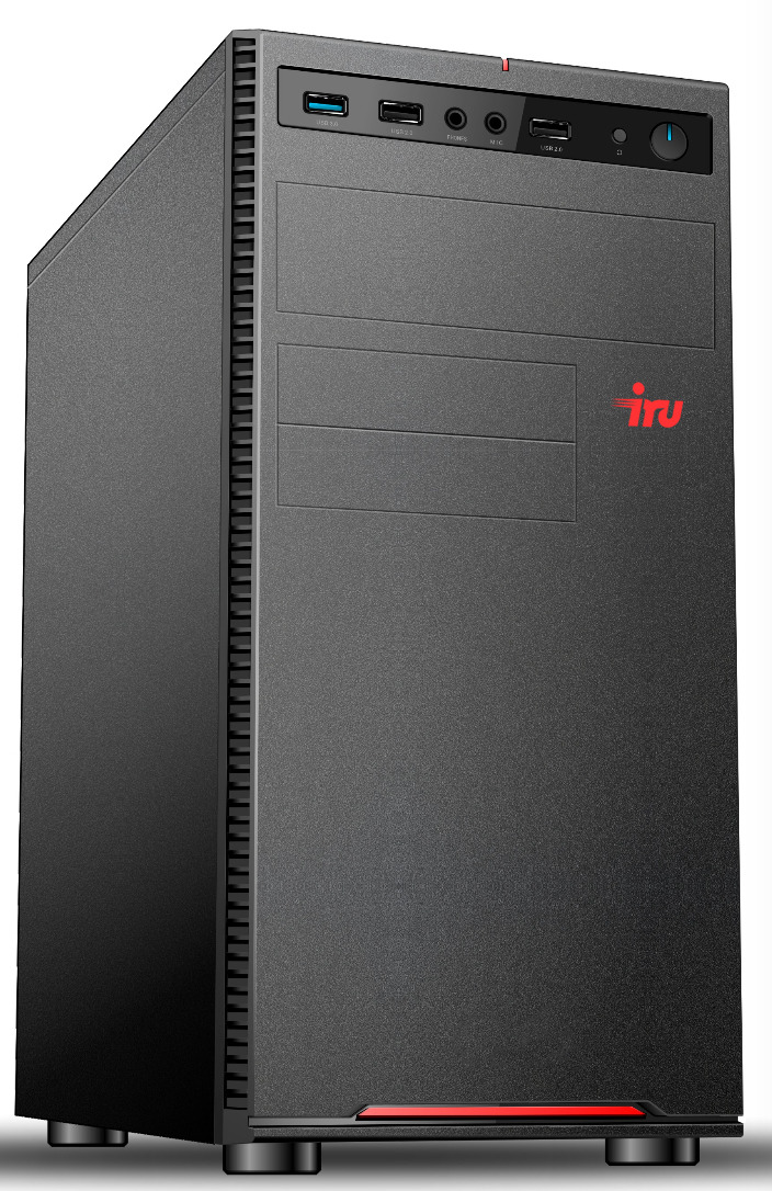 все цены на Системный блок iRU Home 315 MT, 1063328, черный онлайн