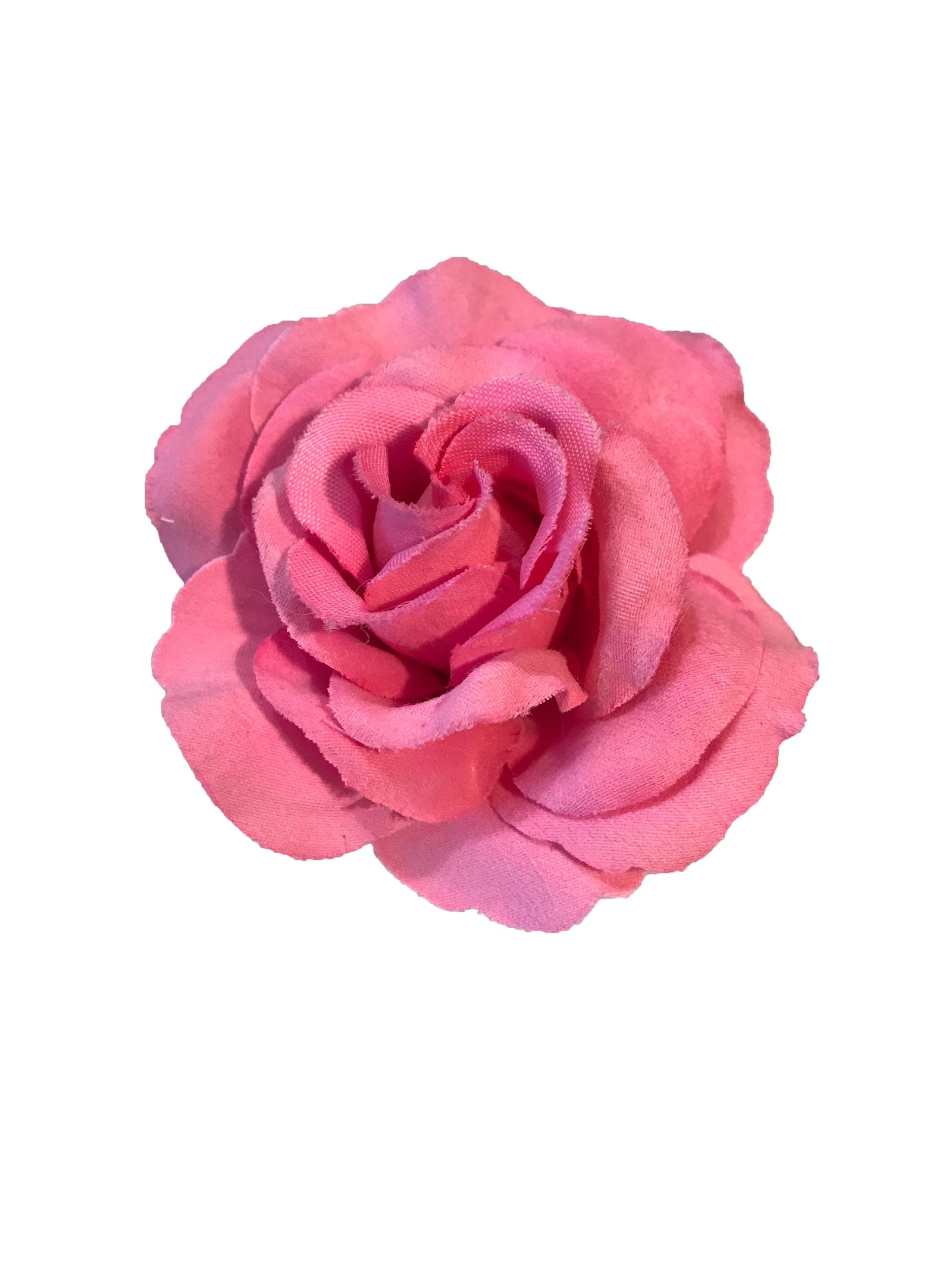 фото Заколка для волос Flowerstyle с розой, розовый