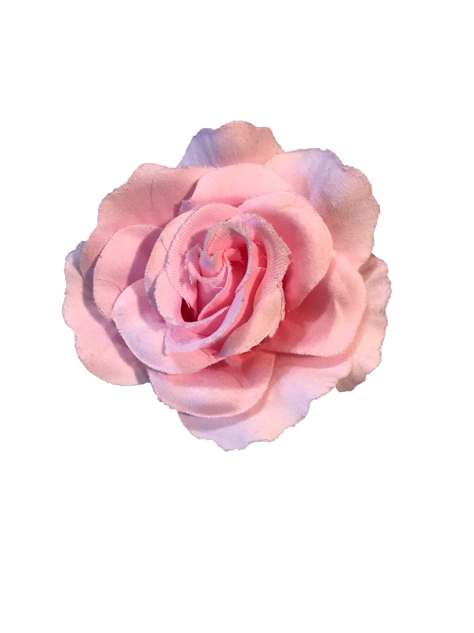 фото Заколка для волос Flowerstyle с  розой, розовый