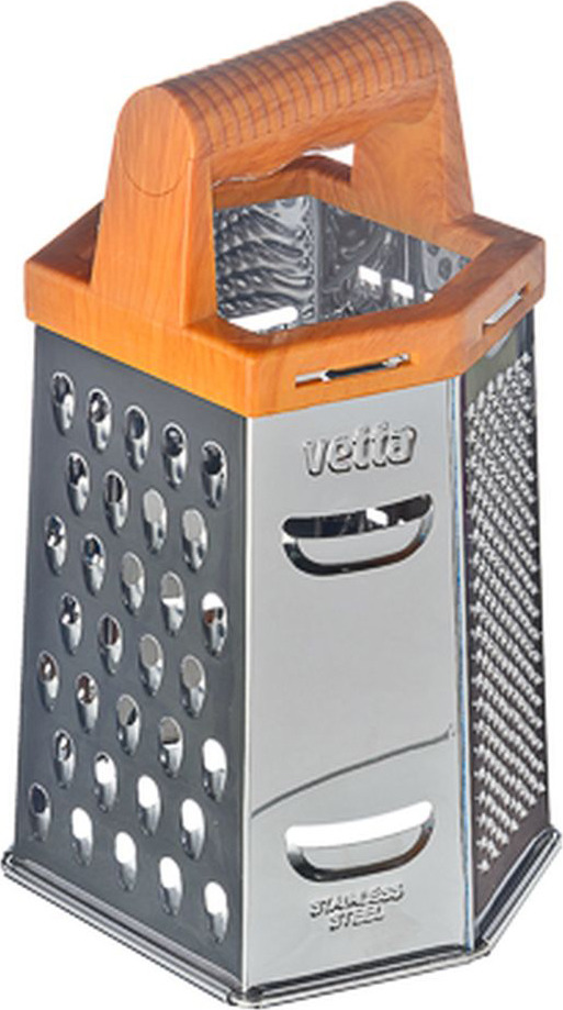 фото Терка для продуктов Vetta 6 сторонняя, 885072, серый, 20 см