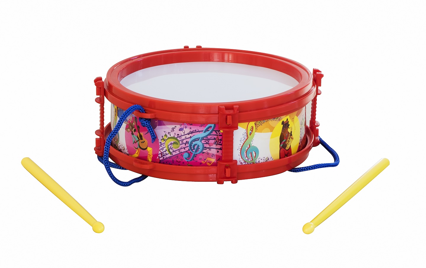 фото Детский музыкальный инструмент ORION TOYS Барабан 540, 1018620 красный