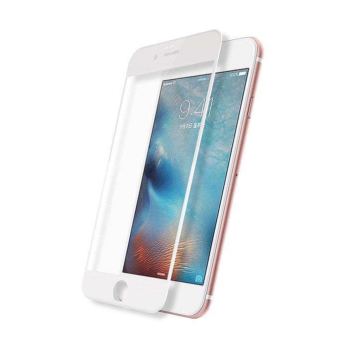 фото Защитное стекло Devia Touch Full Screen 3D Tempered Glass 0.26мм для Apple iPhone 8Plus/7Plus, белый