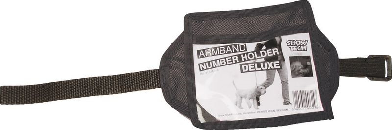 Повязка нарукавная Show Tech Armband Number Holder Deluxe, 91STE018